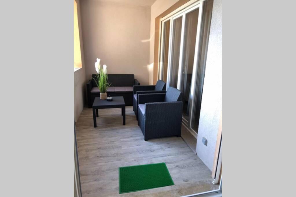 Charmant Appartement Bord De Mer, Plage Cagnes-sur-Mer Exteriér fotografie