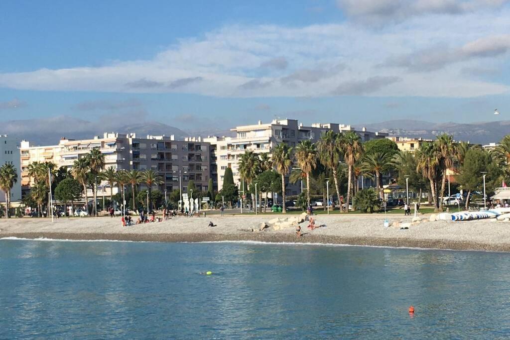 Charmant Appartement Bord De Mer, Plage Cagnes-sur-Mer Exteriér fotografie